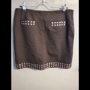 🖖2for$25🖖 NW Black Studded Mini Skirt